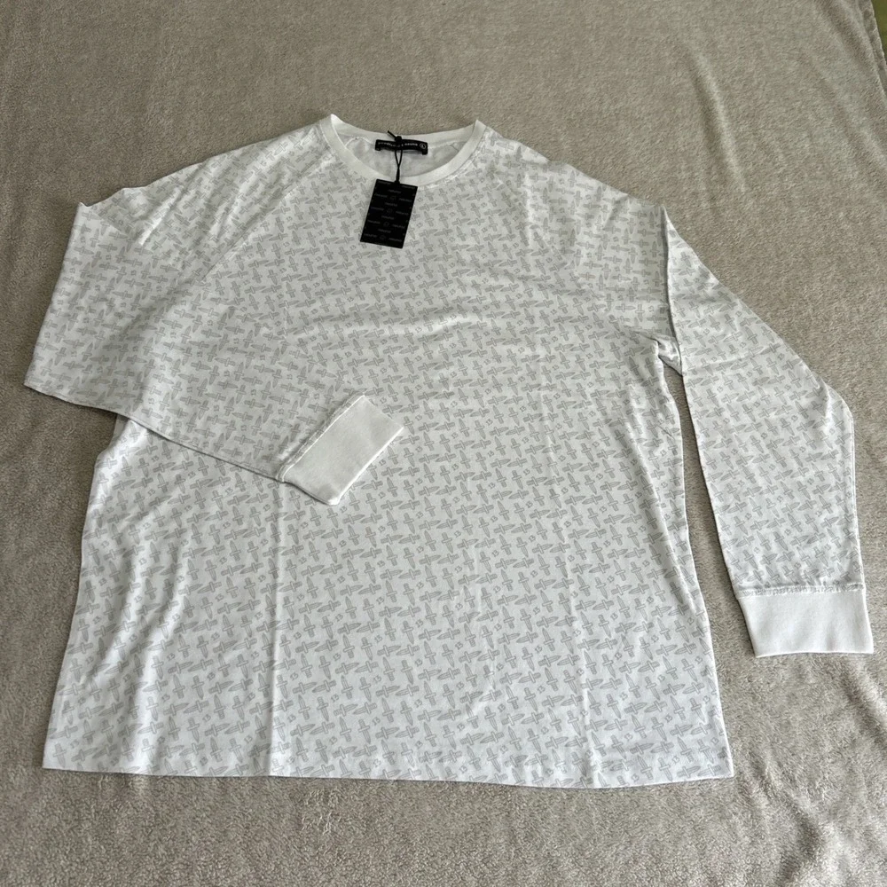 NWT Deadfellaz x Neuno Long Sleeve shirt (White) Large